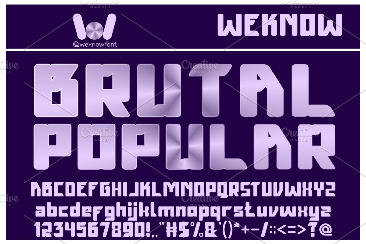 Metal Kingdom font, a Font by weknow (Photo 3 of 5)