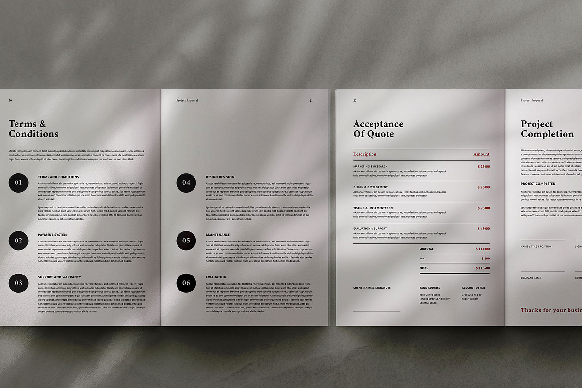 Proposal, a Brochure Template by Occy Design (Photo 9 of 10)