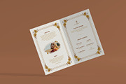 Funeral Program Creative Floral, a Brochure Template by Neermana (Thumbnail 2 of 4)