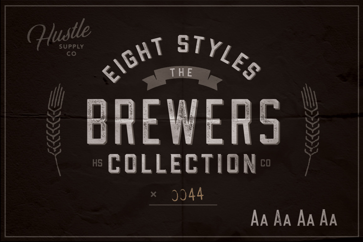 The Brewers Font Collection preview 2