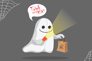 Trick Or Treat Ghost