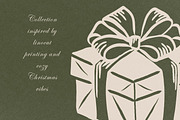 Linocut Christmas illustrations, a Seasonal Illustration by RaDavCrafts (Thumbnail 5 of 9)