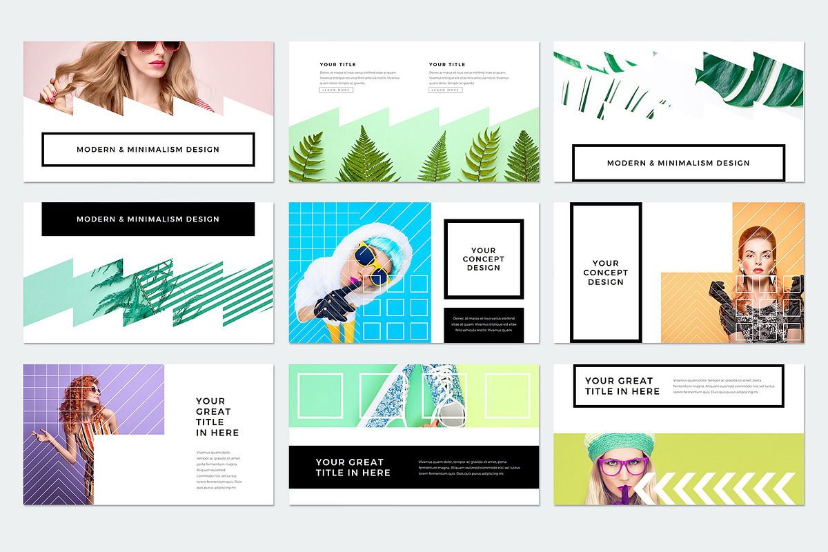 Geometric Keynote, a Presentation Template by binangkit (Photo 14 of 28)