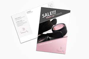 Beauty Product Postcard