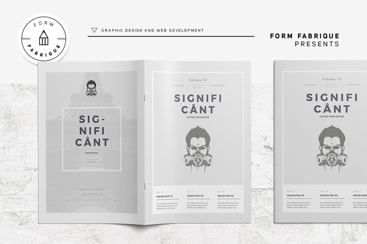 Significant Magazine, a Magazine Template by Form Fabrique (Photo 14 of 14)
