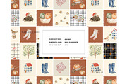 Fall Pumpkin Scandinavian pattern, a Pattern Graphic by Milatoo (Thumbnail 3 of 3)