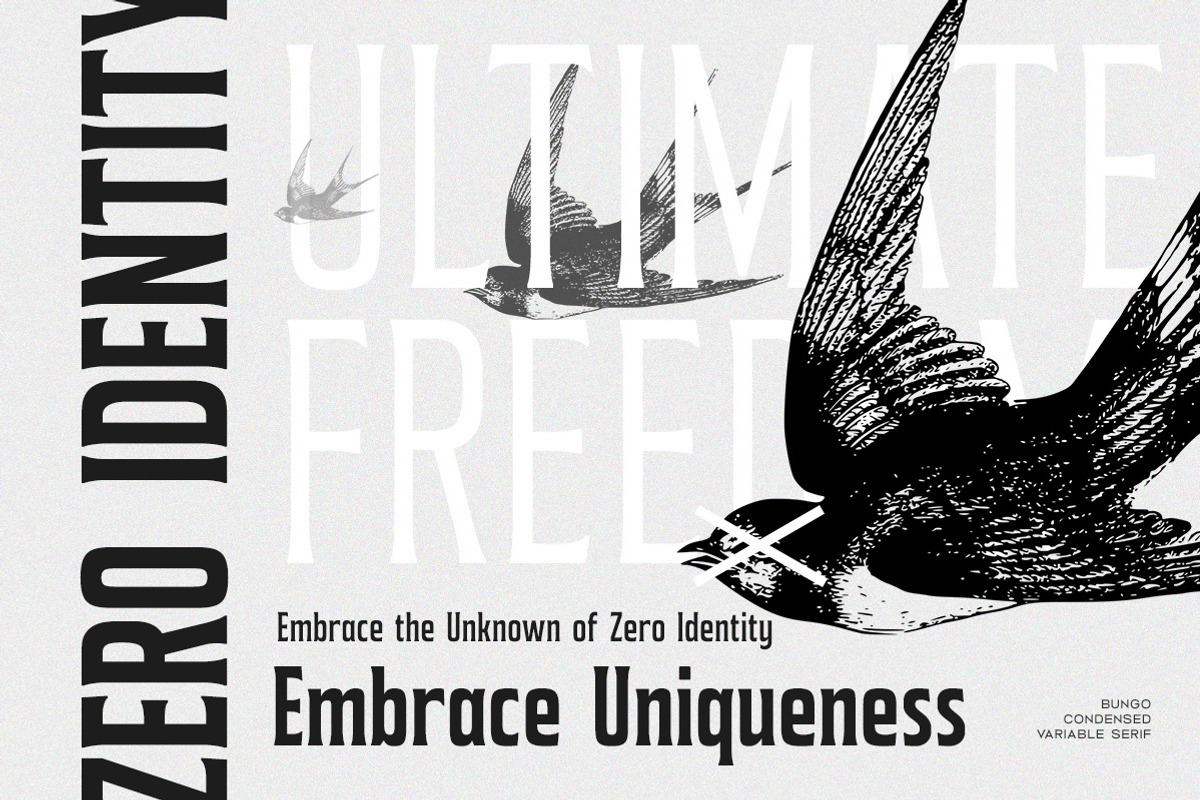 Bungo - Variable Condensed Font, a Font by Typeskets (Photo 8 of 11)