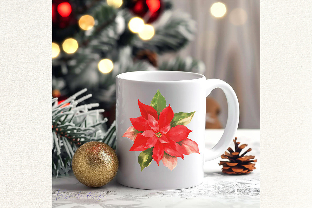 Merry Christmas, a Seasonal Illustration by Vasmila (Photo 8 of 11)
