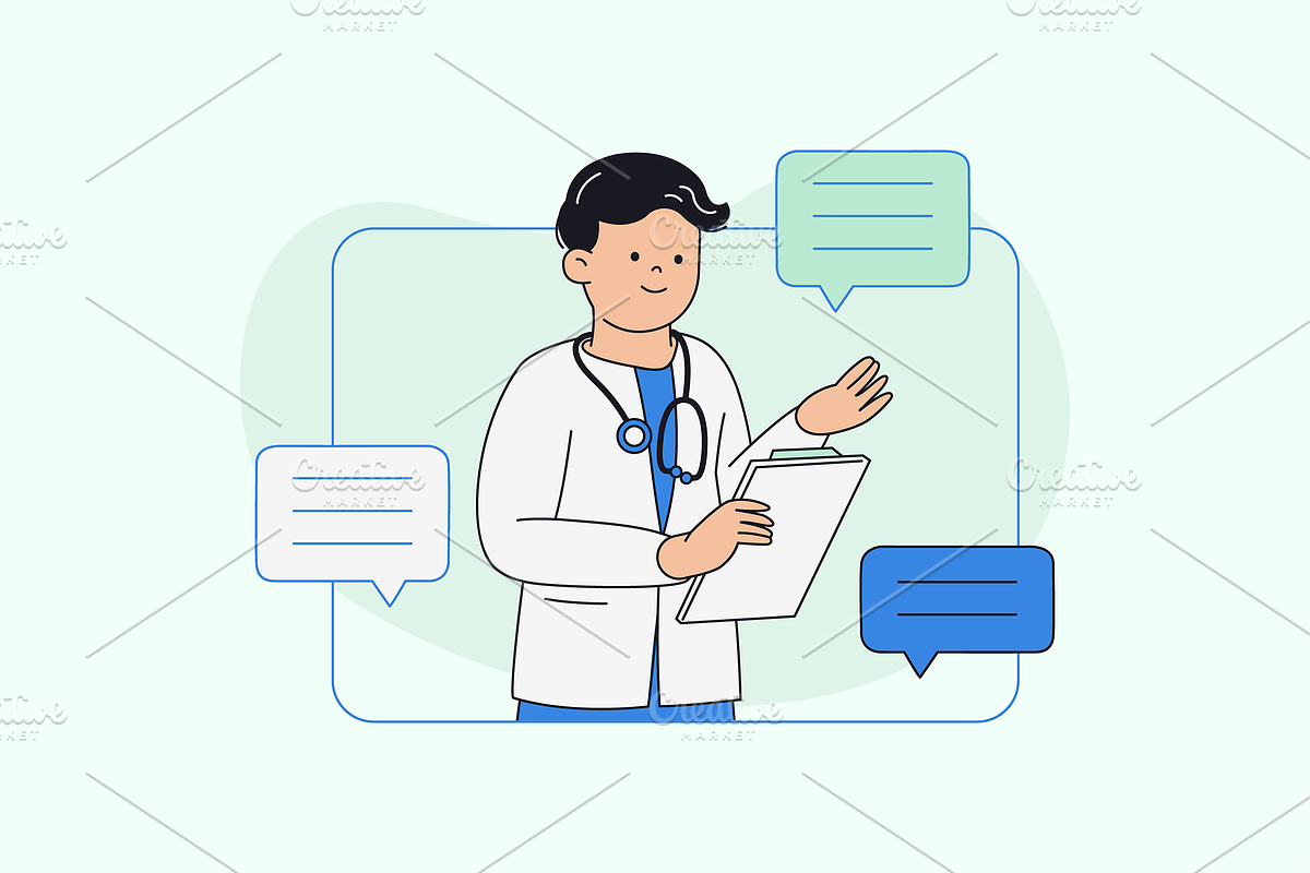 Hospital Service Illustration, an Object Graphic by Jump Studio (Photo 10 of 14)