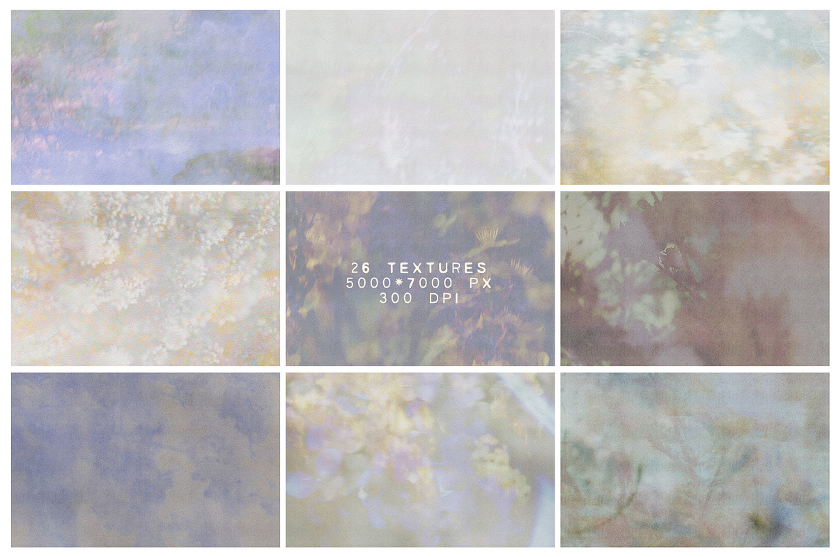Hushed Bloom - Floral Backgrounds, a Texture Graphic by lerinartstudio (Photo 5 of 13)