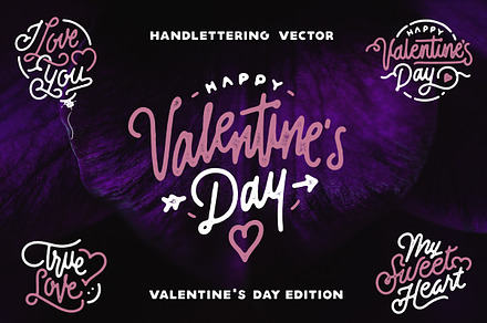 Valentine's Day Lettering Vol.2
