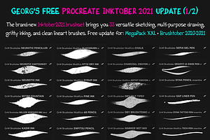 Georg's BrushTober 150+ Brushes Pack