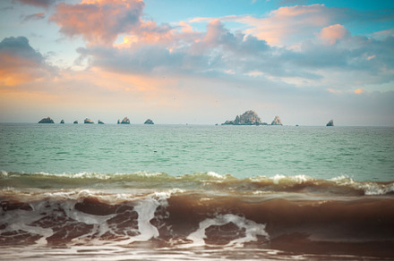 rocky coast along the ocean. Peru., a Photo by Pictures for you!!!!!!!!!