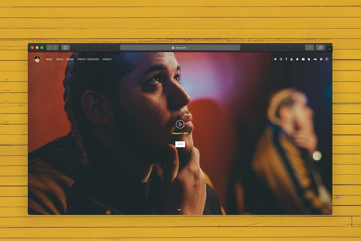 Young Blood Tumblr Theme, a Websites & App Template by Stash (Photo 1 of 5)