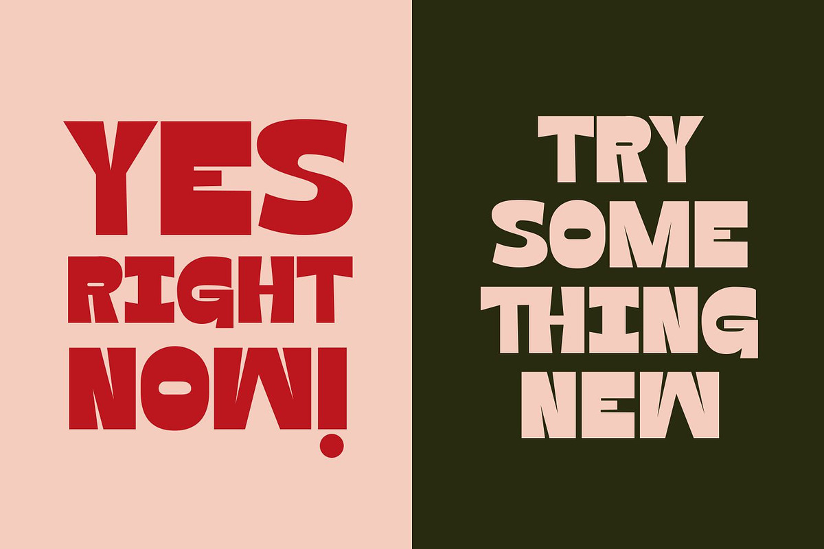 Crazy Bogie - Bold Display Typeface, a Sans Serif Font by Imoodev (Photo 4 of 5)