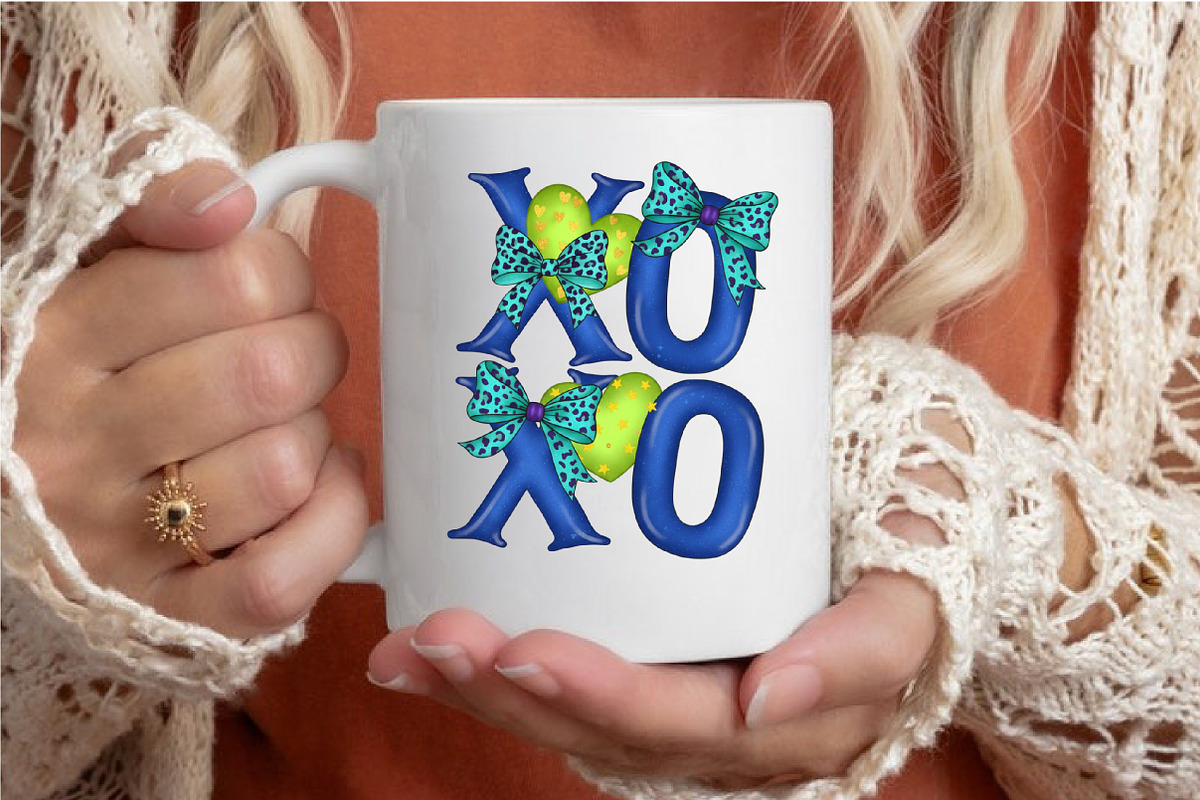 XOXO Valentine Day Heart Png, XOXO, an Illustration by designcity5 (Photo 5 of 9)