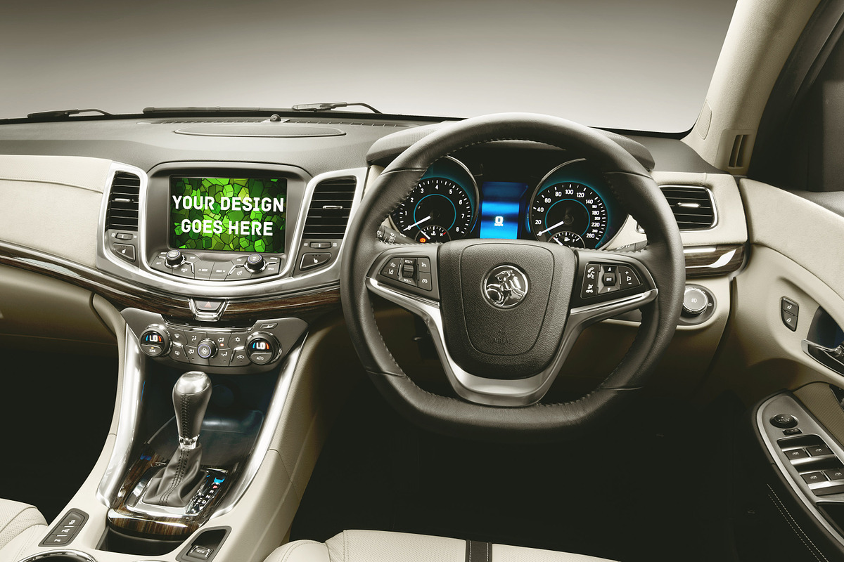 Car Navigation Tablet Mock-up Pack#3, an iPad Mockup by vraiana (Photo 3 of 5)