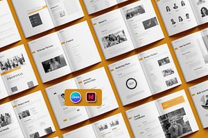 Project Proposal | InDesign & Canva, a Brochure Template by Artisan Vibes