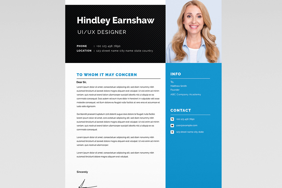 Resume Design, a Resume Template by MightyDesign (Photo 3 of 8)