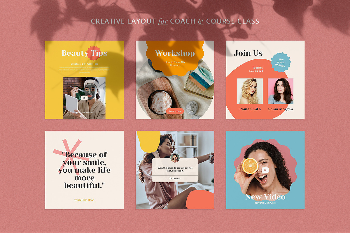 Influencer Instagram Pack | PS CANVA, a Social Media Template by Visuel Colonie® (Photo 8 of 16)