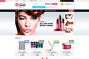 Beauty Shop – Cosmetics Store, a HTML Template by romza