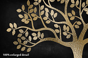 Golden Tree Silhouettes PNG, an Object Graphic by CatgoDigital (Thumbnail 4 of 4)