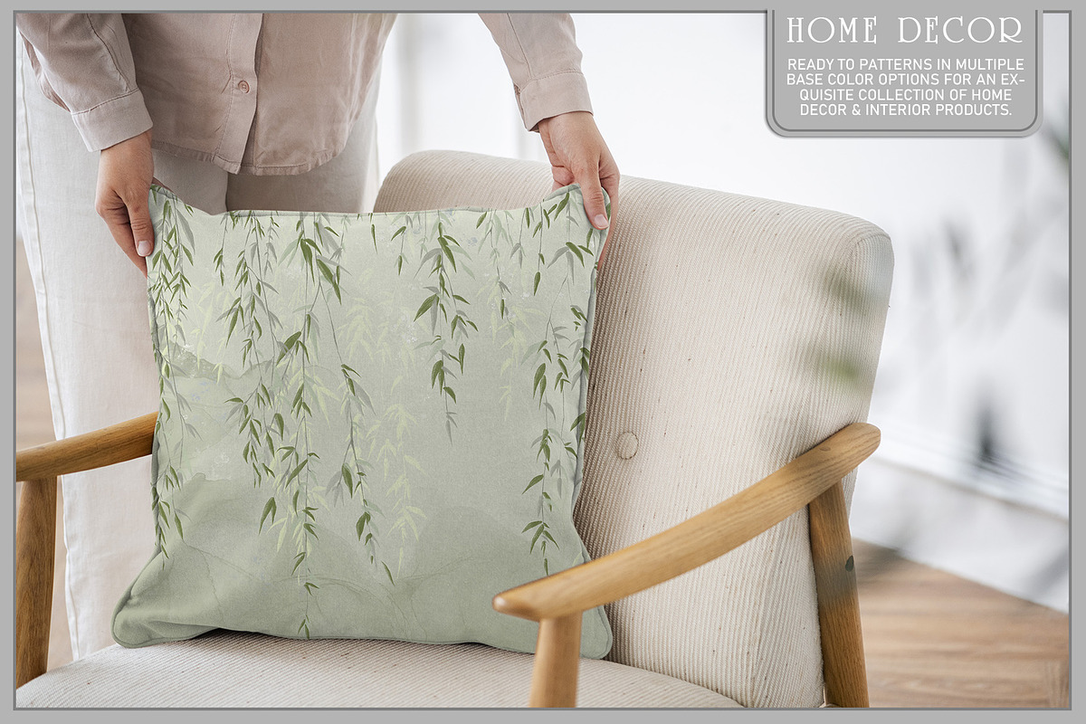 Fresco collection Green Veil, a Wallpaper Graphic by Natalia0307 (Photo 13 of 13)