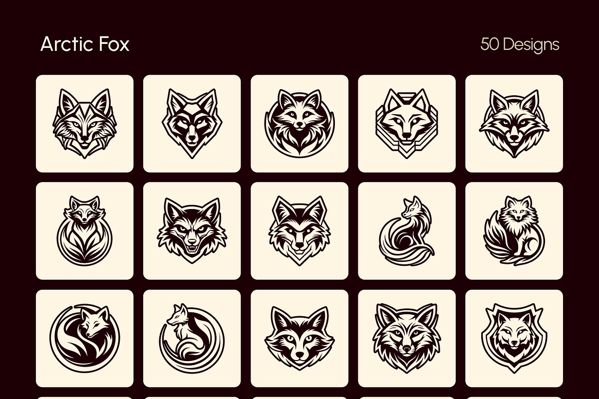 1500 Animal Logos, a Solid Icon by Creative Stall (Photo 10 of 37)