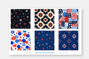 Red, White and Blue Bundle, a Pattern Graphic by karenfoleyphoto (Thumbnail 2 of 6)