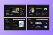 Black Project Proposal Powerpoint, a Presentation Template by Aiyari Graphic (Thumbnail 5 of 5)