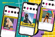 Back to 90s Instagram Pack, a Social Media Template by Aiyari Graphic (Thumbnail 4 of 5)