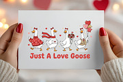 Cute Valentine Goose Coquette Png, an Illustration by Canvas Craft (Thumbnail 7 of 7)