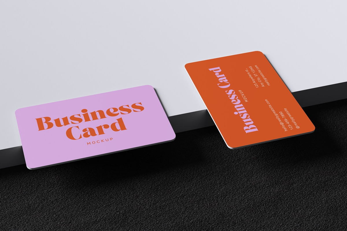 Business Card Mockup, an Advertising Mockup by HanaSaka_Studio (Photo 5 of 5)