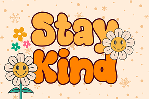 Sunnyland Is A Groovy Display Font