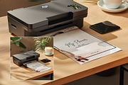 Minimal Printer Mockup - PR006 - 001, a Books & Magazine Mockup by Callistemon Creative (Thumbnail 2 of 7)