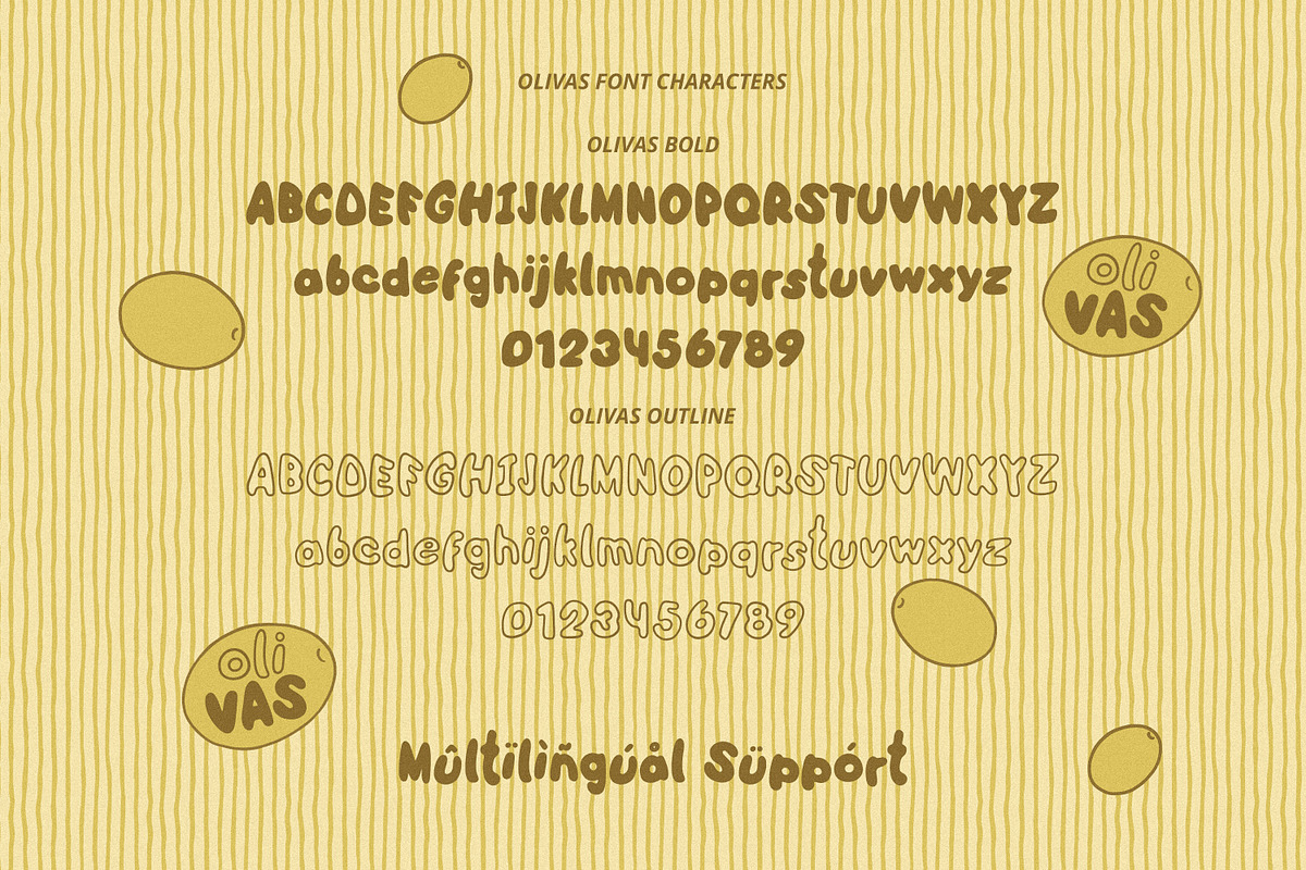 Olivas: Tasty Handmade Font Duo, a Handwritten Font by AnMark (Photo 13 of 15)