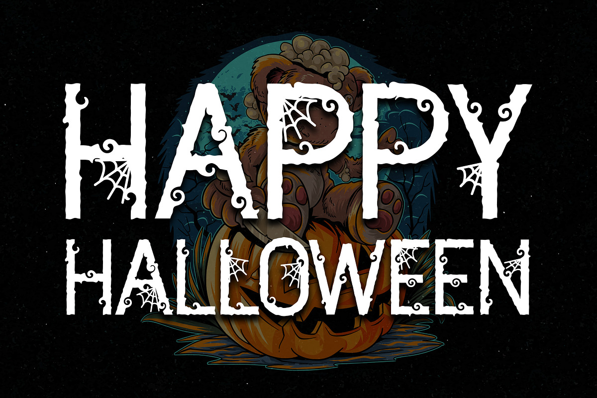 Dead Bear - Display Font, a Handwritten Font by alifryanzulfikar (Photo 2 of 8)