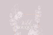Wild Bouquet Wedding Illustrations, an Illustration by Laras Wonderland (Thumbnail 5 of 13)