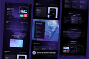Crypto App Showcase Landing Page, a Landing Page Template by SLAB! Design (Thumbnail 3 of 3)