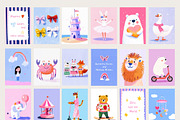 Girls-Nursery Wall Art-Whimsy Prints, a Background Graphic by Essentially Nomadic (Thumbnail 12 of 14)