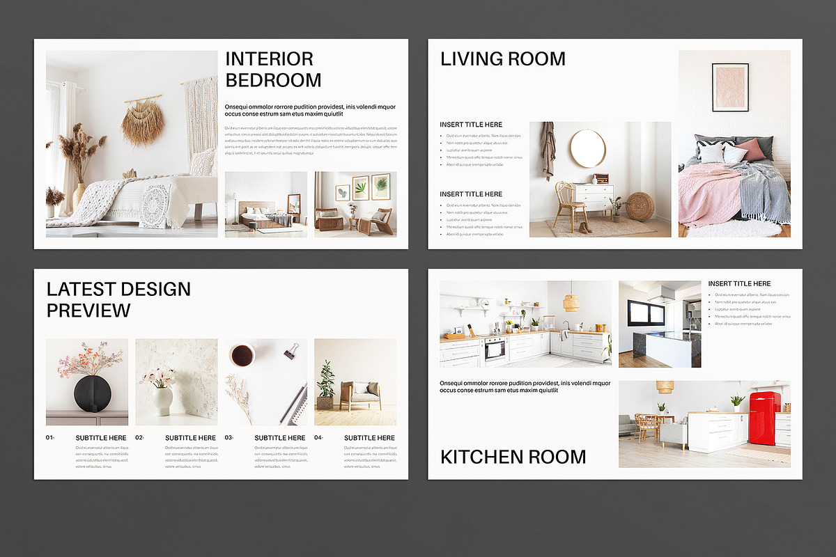 Interior Design Presentation, a Presentation Template by E-Type (Photo 4 of 5)