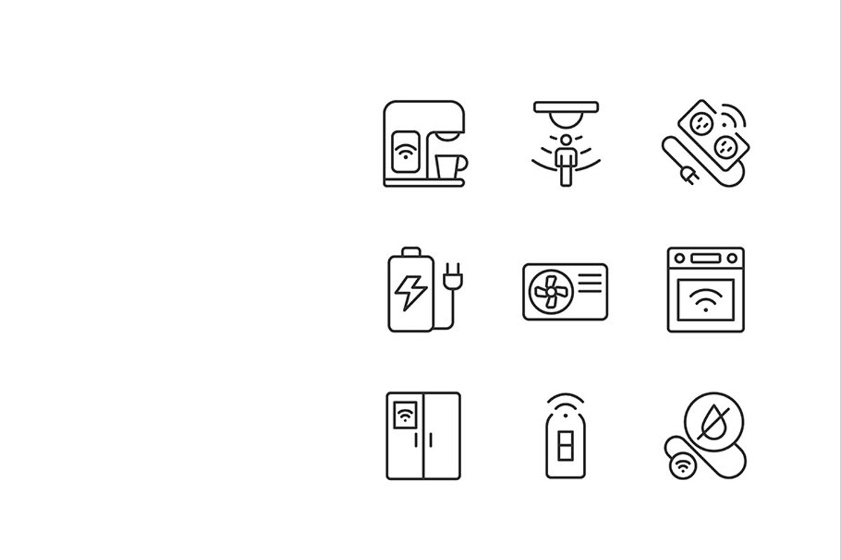 Smart appliances for home, an Icon by IMG Visuals