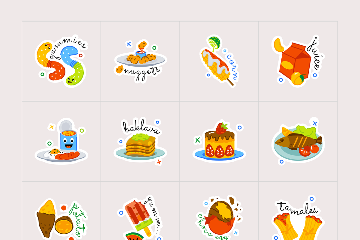 Animated Food Stickers, an Emoji Icon by Prosymbols (Photo 8 of 15)