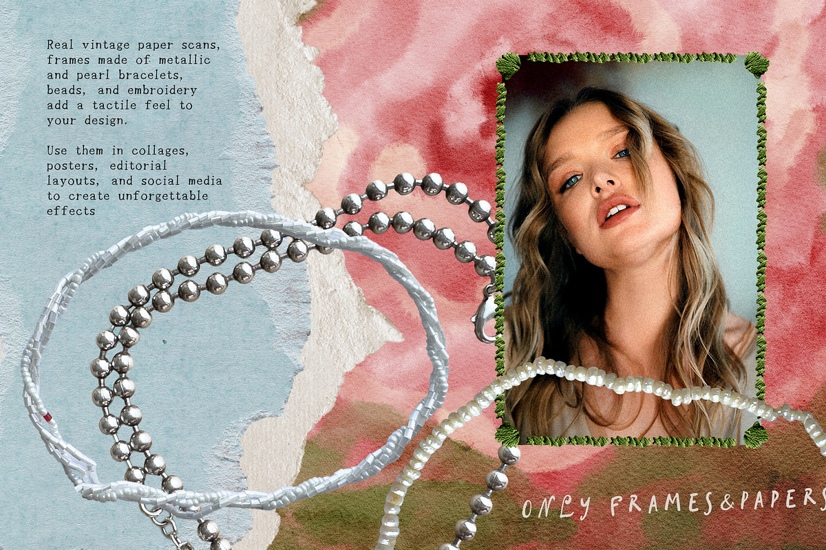 Only Frames Papers Collage Kit, an Object Graphic by Yuliya Derbisheva (Photo 5 of 12)
