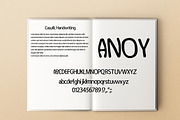 Anoy - Casual Handwriting Font, a Handwritten Font by Neelam (Thumbnail 4 of 4)
