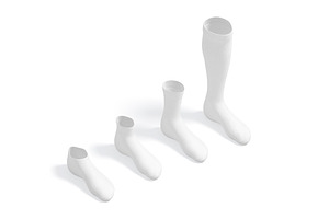 Single Socks Different 3D Model