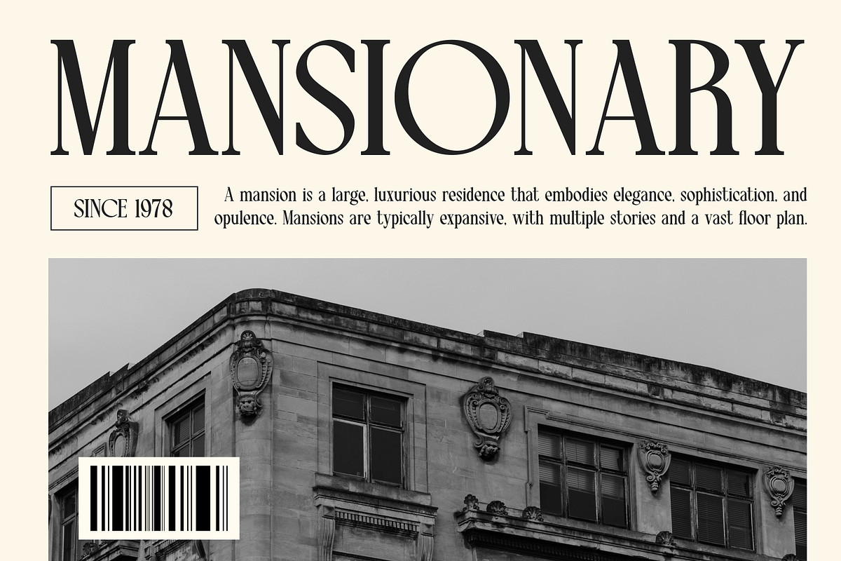 Besoni - Modern Serif Typeface preview 4