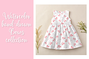 Watercolor hand-drawn bows Graphics, a Pattern Graphic by Art (Thumbnail 6 of 8)