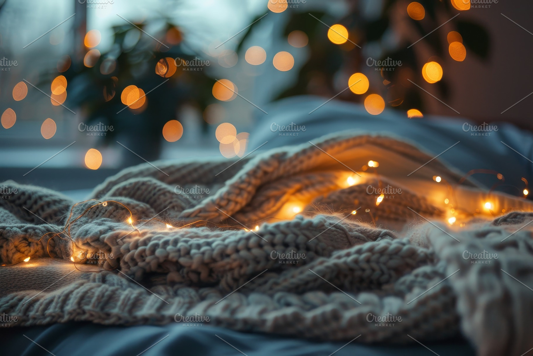 A blanket covered with twinkling fai, a Photo by Iftikhar Alam