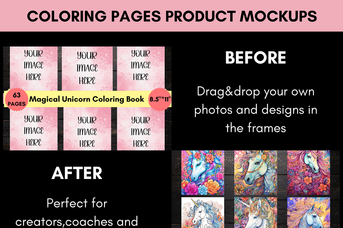 Book Mockup Templates for KDP A Plus, a Merchandise Mockup by LA Design (Photo 7 of 10)